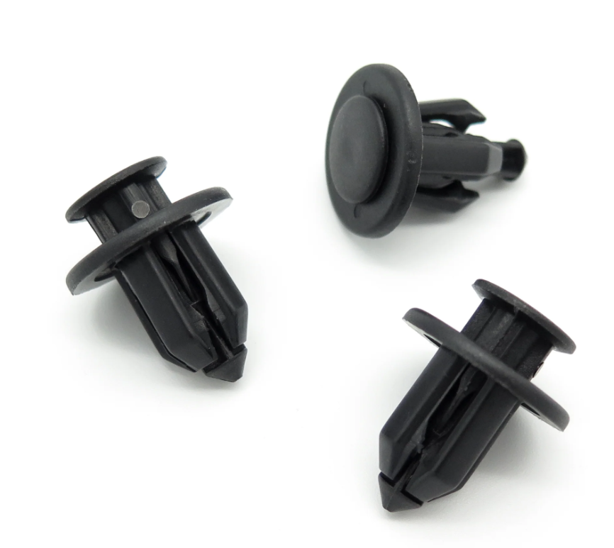 12mm Push Fit Plastic Rivet Clip